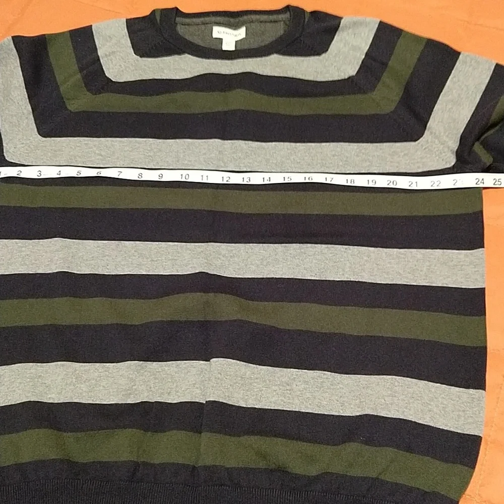 St. John's Bay Men's Striped Sweater